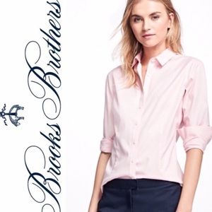 Brooks Brothers Classic Pink Dress Shirt